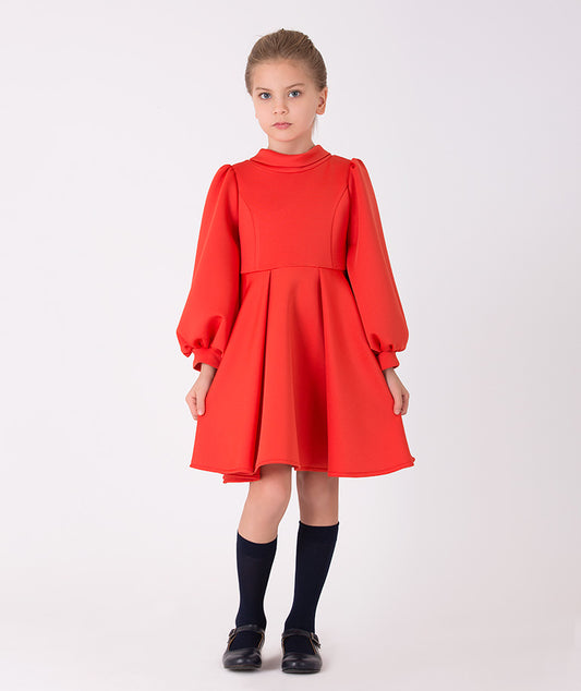 Kırmızı Neopren Elbise I 5-6 YAŞ