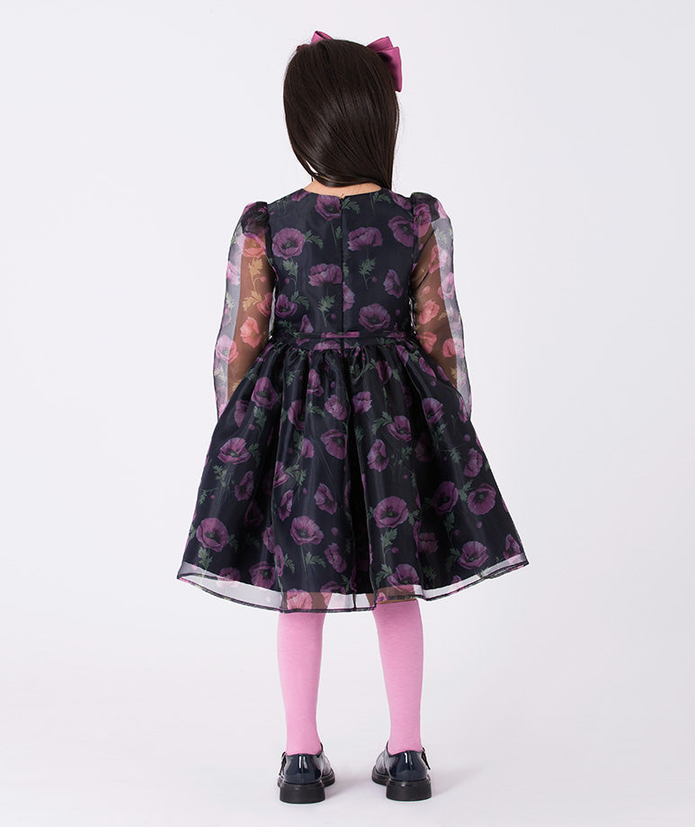 Floral-print dress
