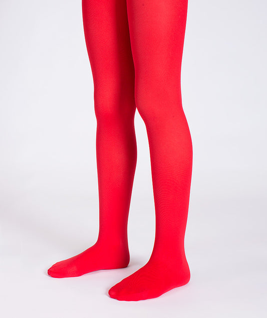 Kırmızı Klasik Çocuk Külotlu Çorap