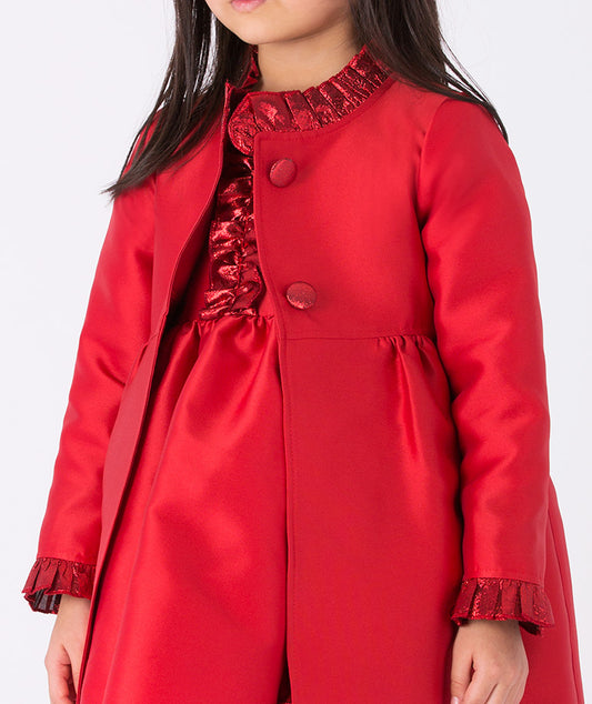 Şık Fırfırlı Kaftan