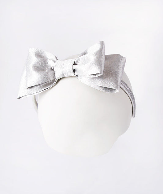 Classic silver headband