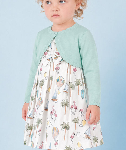 Mint Kız Çocuk Bolero