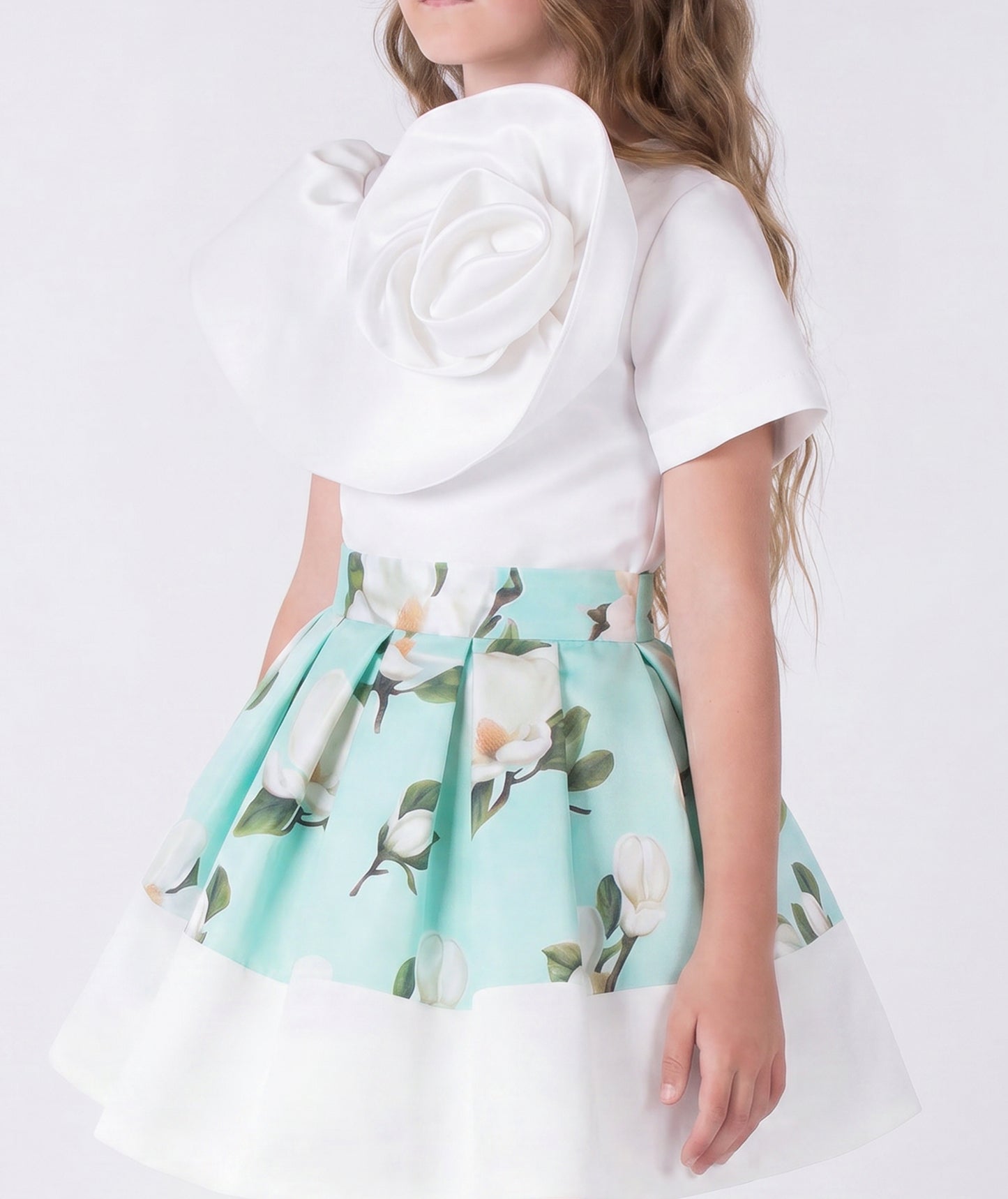Aitana Garden Mint Kız Çocuk Kombini | 2 Parça