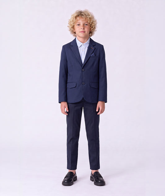 Düğmeli Erkek Çocuk Blazer Ceket